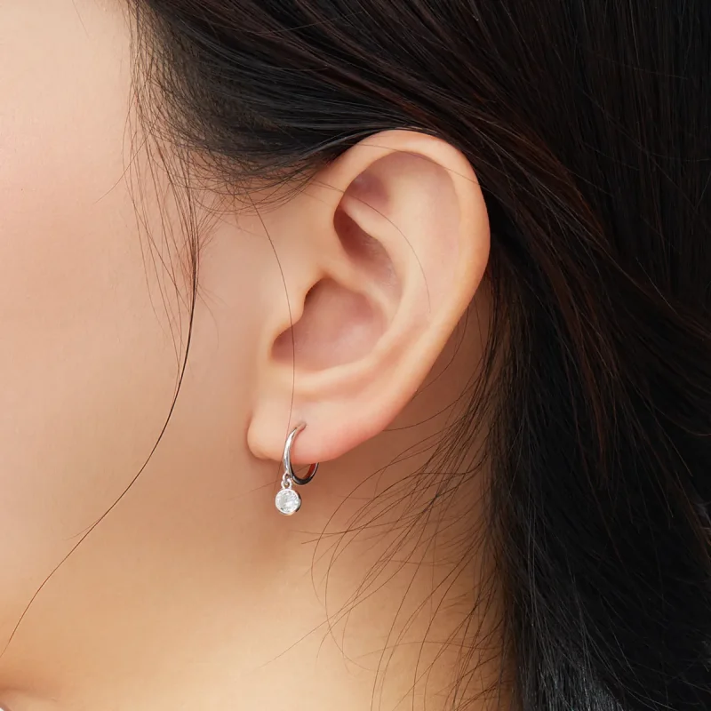 (immagine per) Orecchini Pendenti tipo Pandora Zirconia - SCE830 - Visualizza 7