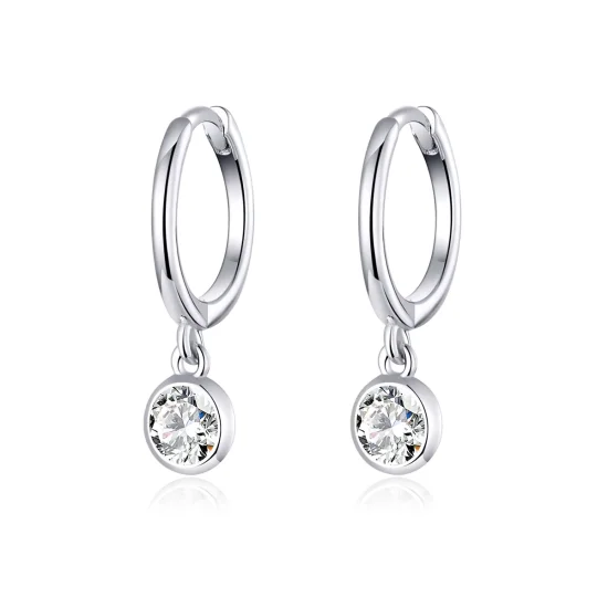(immagine per) Orecchini Pendenti tipo Pandora Zirconia - SCE830