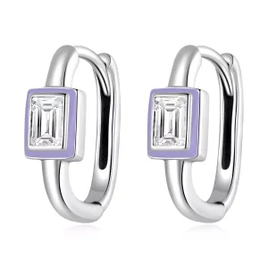 (immagine per) Orecchini a Cerchio tipo Pandora Divertente Cubic Zirconia - SCE1402