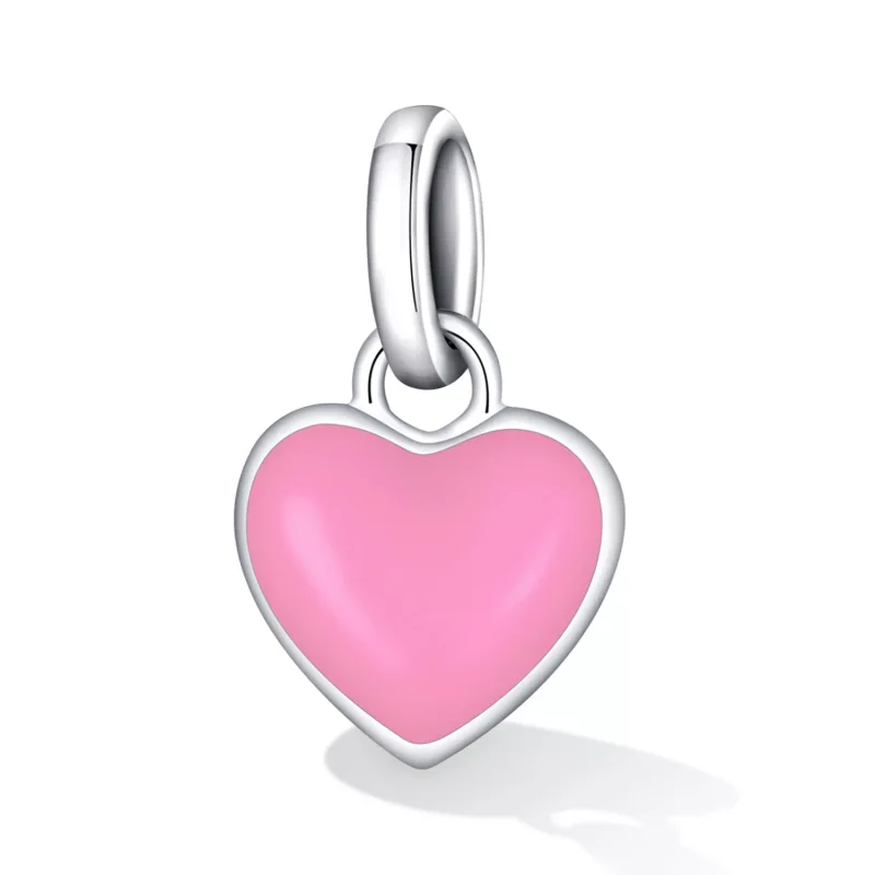 (immagine per) Charm tipo Pandora Me Amore - Polvere di fiori di ciliegio - SCP063-PK - Visualizza 2