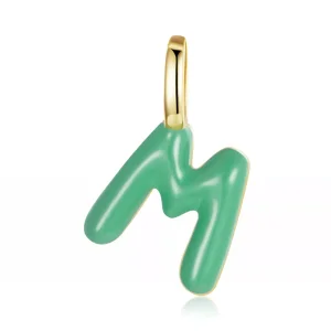 (immagine per) Charm tipo Pandora Me Arte Pop - Lettera M - SCP050