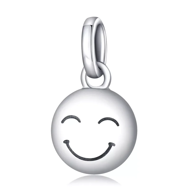 (immagine per) Charm tipo Pandora Me Faccia sorridente - SCP062