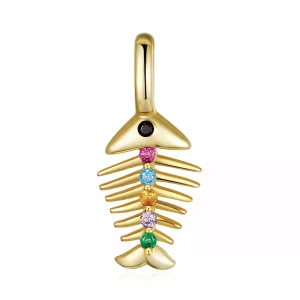 (immagine per) Charm tipo Pandora Me Pop Art - Lisca di pesce - SCP054
