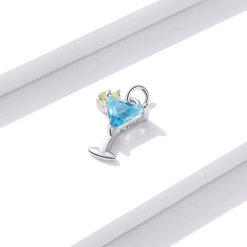 (immagine per) Charm tipo Pandora Me Summer Sweetheart - Bevanda ghiacciata - BSP002 - Visualizza 2