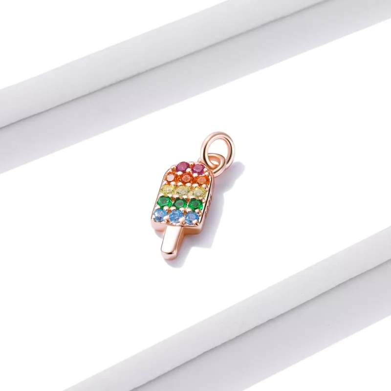 (immagine per) Charm tipo Pandora Me Summer Sweetheart - Gelato - BSP007 - Visualizza 2