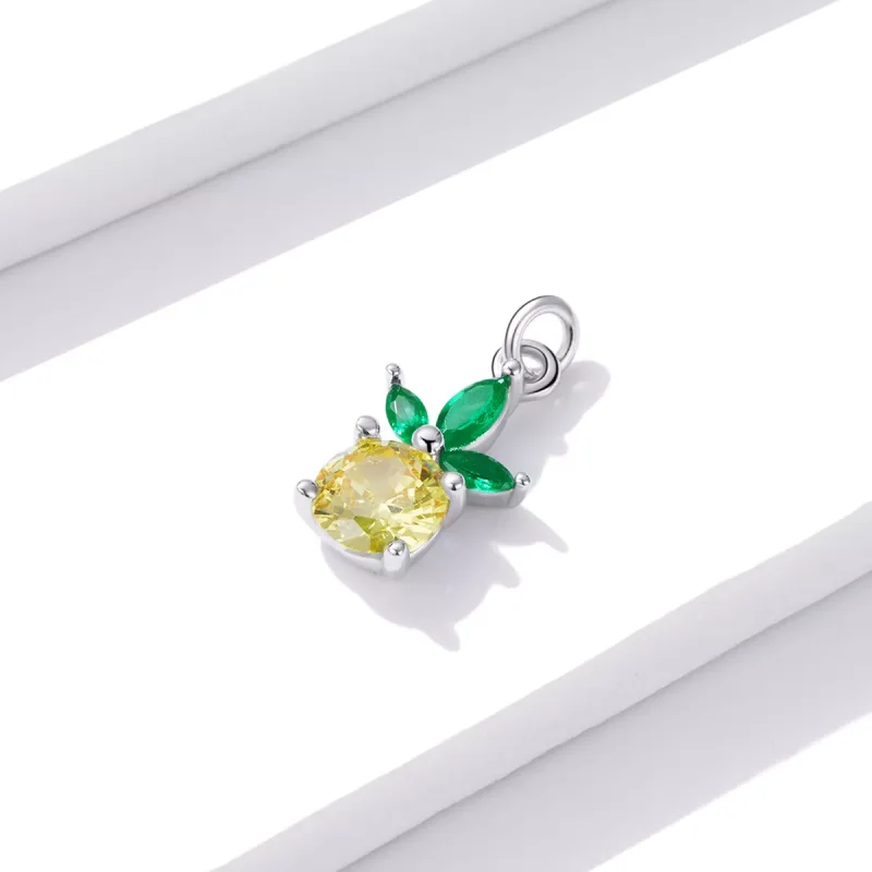 (immagine per) Charm tipo Pandora Me Tesoro estivo - Ananas - BSP006 - Visualizza 2