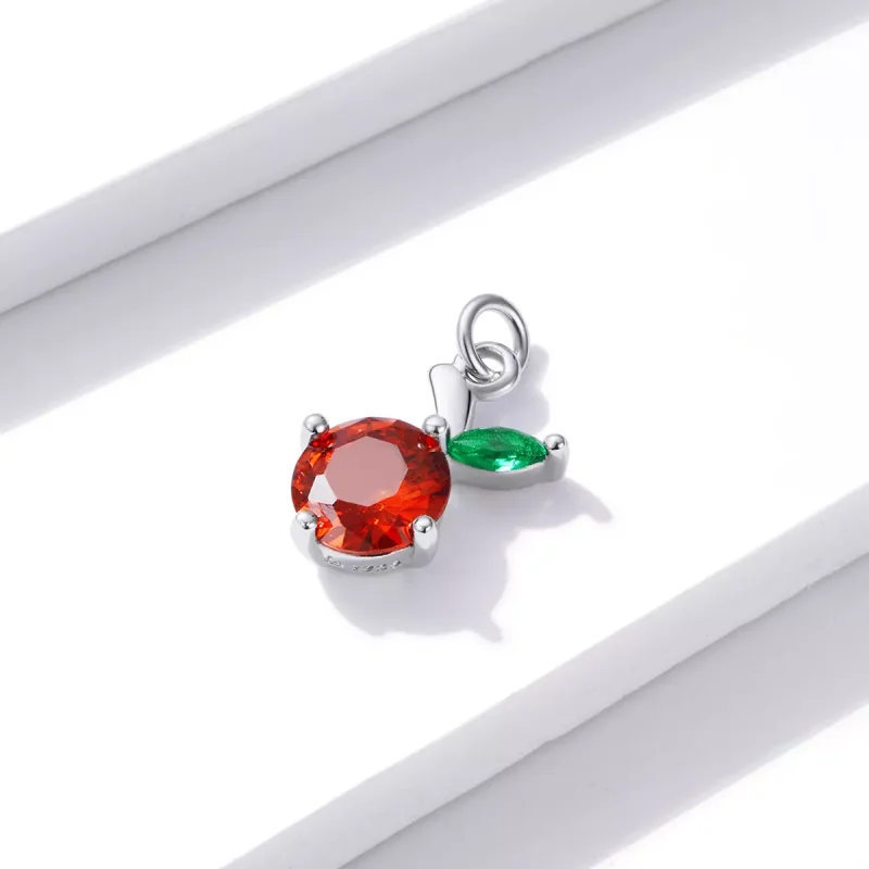 (immagine per) Charm tipo Pandora Me Tesoro estivo - Mela - BSP005 - Visualizza 2