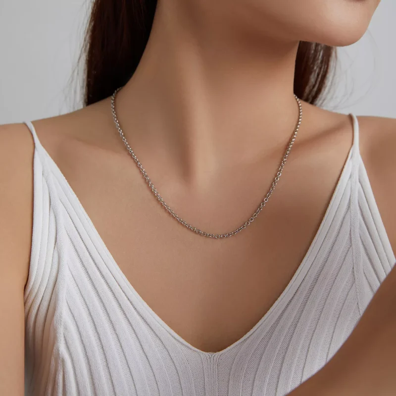 (immagine per) Collana Catene tipo Pandora Di base - BSN228 - Visualizza 2