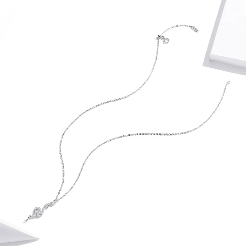 (immagine per) Collana tipo Pandora Adorabile serpente - SCN409 - Visualizza 4