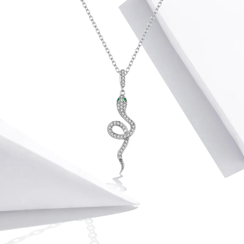 (immagine per) Collana tipo Pandora Adorabile serpente - SCN409 - Visualizza 5