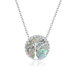 Collana tipo Pandora Albero della vita colorato - SCN433 (immagine per) Collana tipo Pandora Albero della vita colorato - SCN433