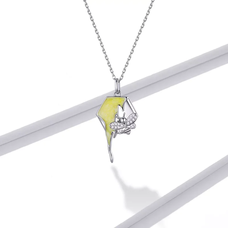 (immagine per) Collana tipo Pandora Alveare lucido - BSN213 - Visualizza 6