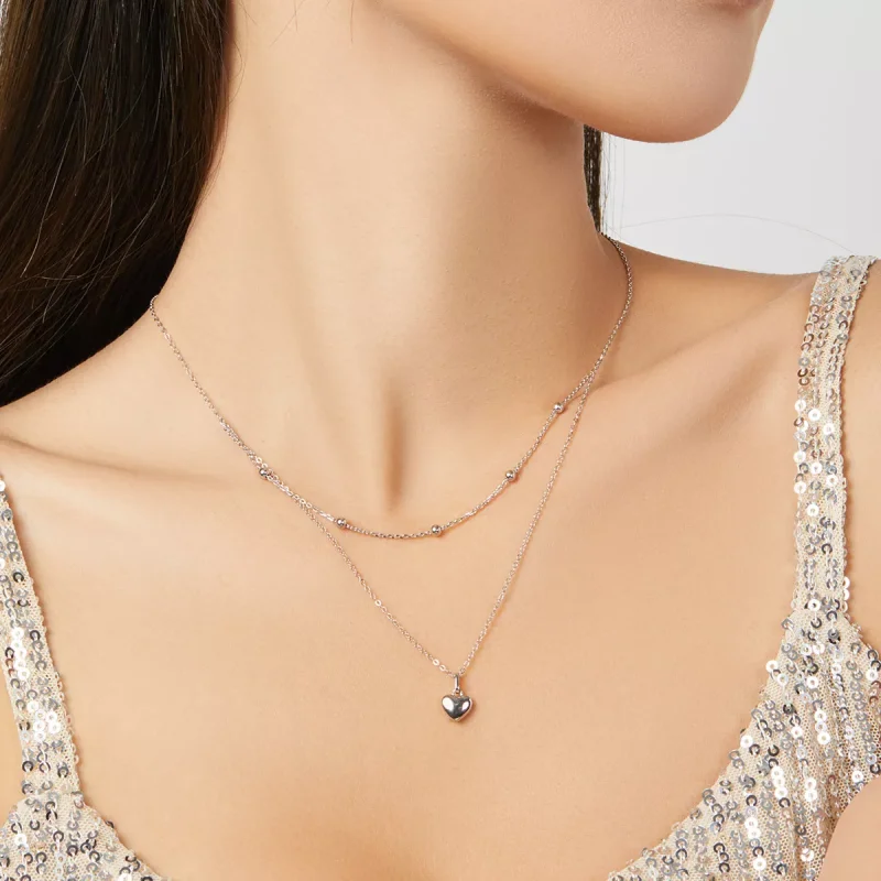 (immagine per) Collana tipo Pandora Amore - BSN168 - Visualizza 7