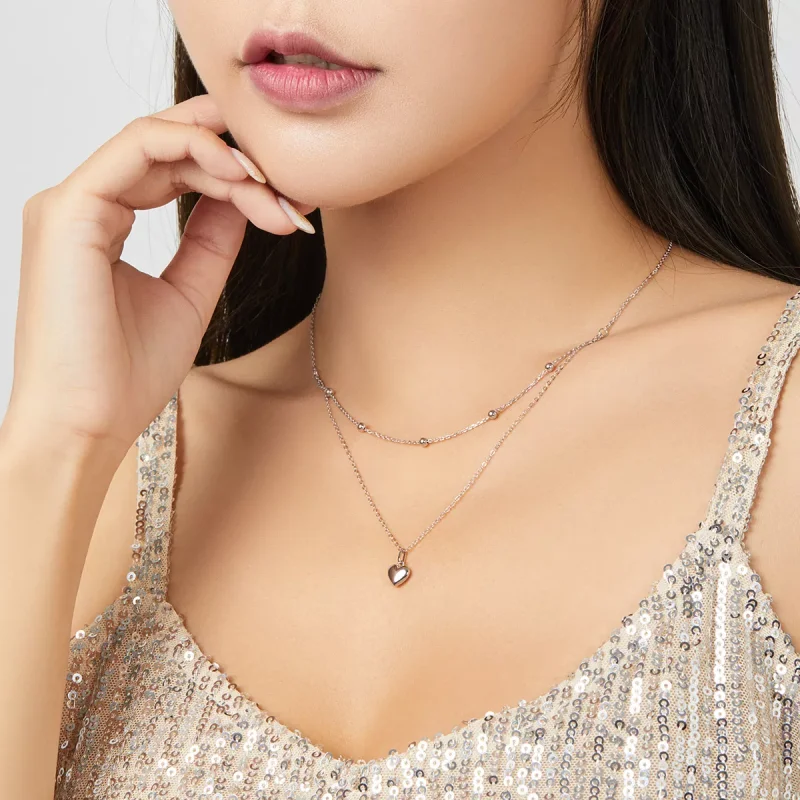 (immagine per) Collana tipo Pandora Amore - BSN168 - Visualizza 9