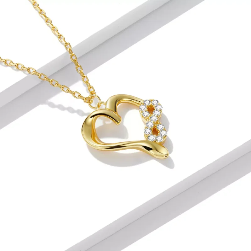 (immagine per) Collana tipo Pandora Amore infinito - BSN236 - Visualizza 2