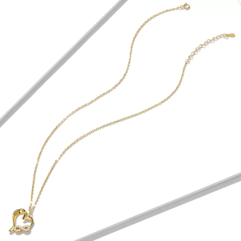 (immagine per) Collana tipo Pandora Amore infinito - BSN236 - Visualizza 4