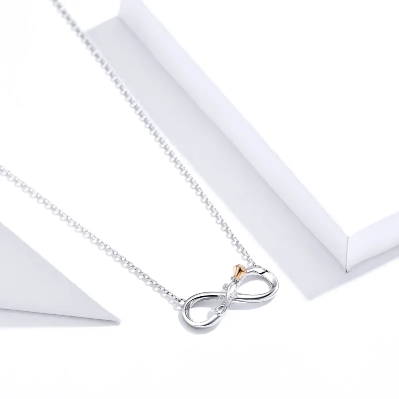 (immagine per) Collana tipo Pandora Amore infinito - SCN371 - Visualizza 3