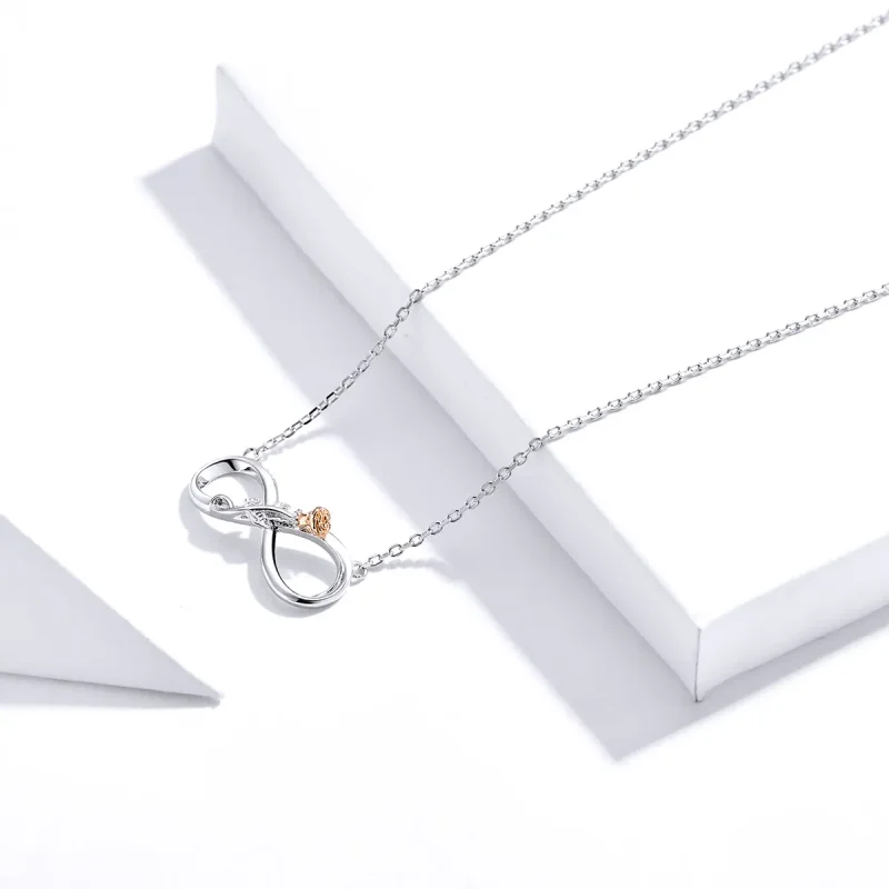 (immagine per) Collana tipo Pandora Amore infinito - SCN371 - Visualizza 4