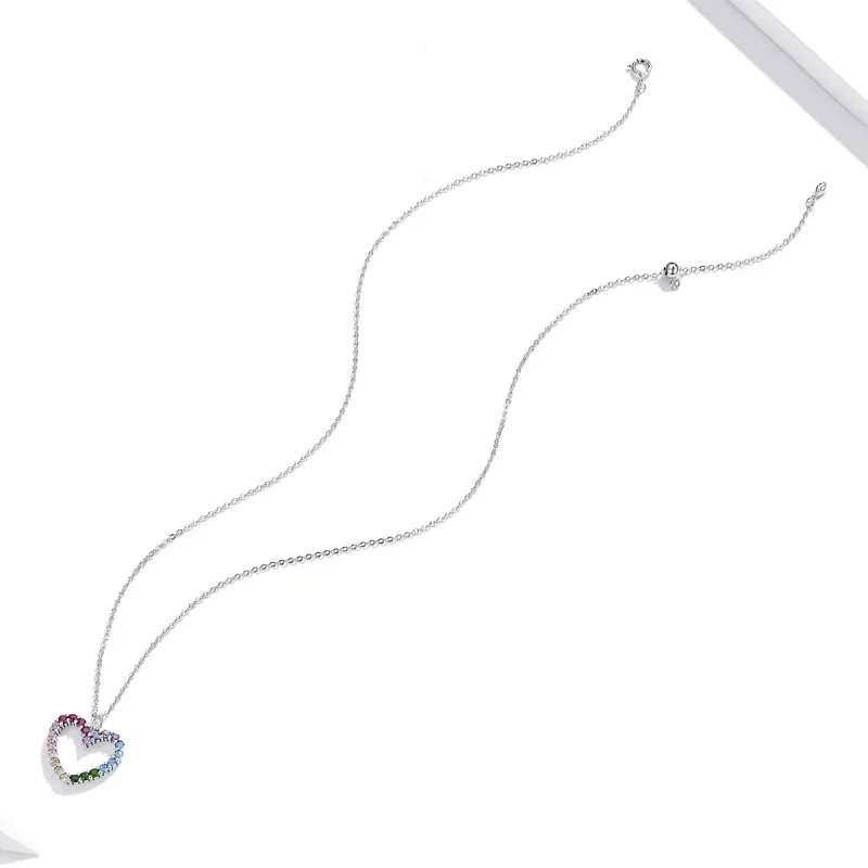 (immagine per) Collana tipo Pandora Amore per l'arcobaleno - SCN449 - Visualizza 5