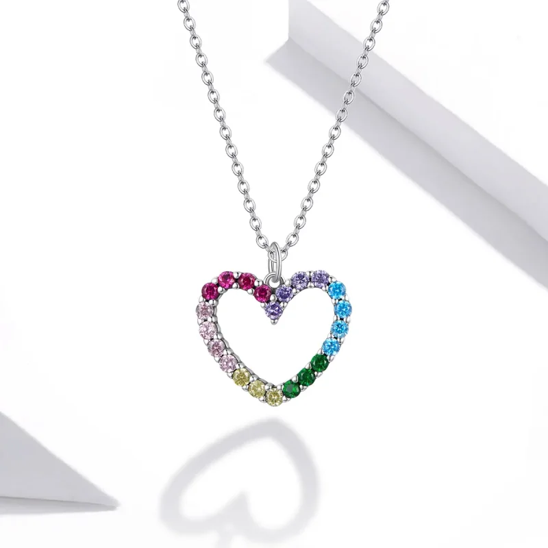 (immagine per) Collana tipo Pandora Amore per l'arcobaleno - SCN449 - Visualizza 6