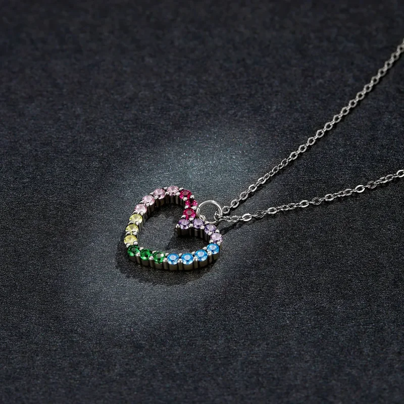 (immagine per) Collana tipo Pandora Amore per l'arcobaleno - SCN449 - Visualizza 7