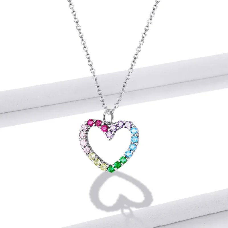 (immagine per) Collana tipo Pandora Amore per l'arcobaleno - SCN449 - Visualizza 11