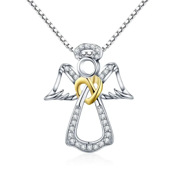 (immagine per) Collana tipo Pandora Angelo custode - SCN123