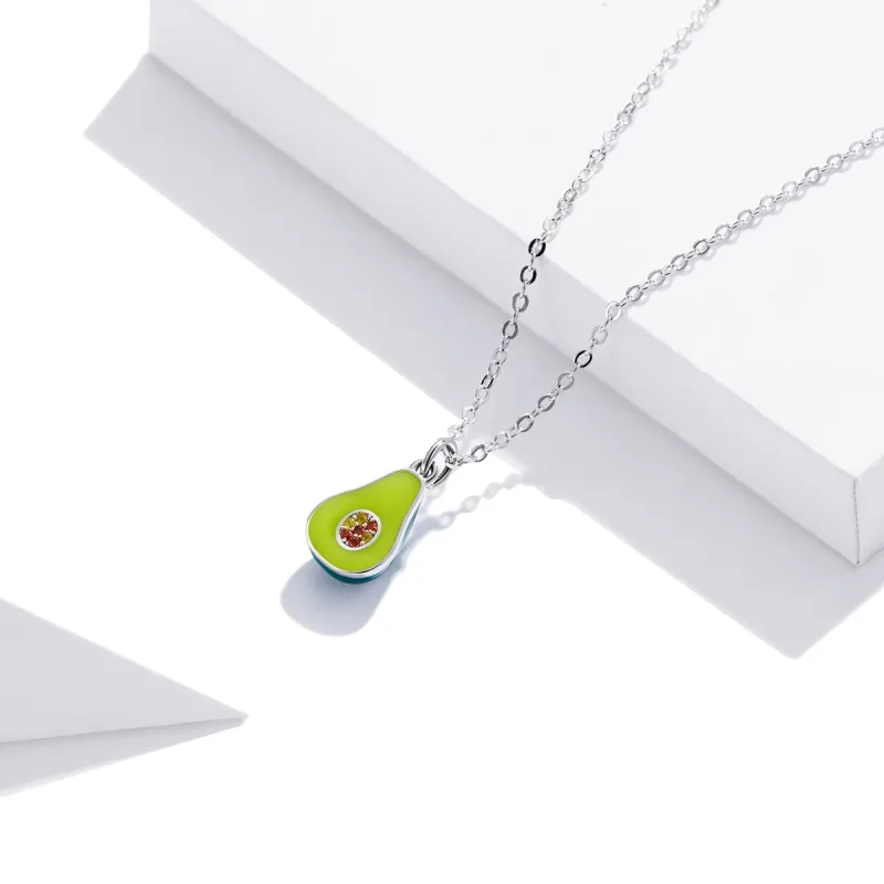 (immagine per) Collana tipo Pandora Avocado - SCN439 - Visualizza 3