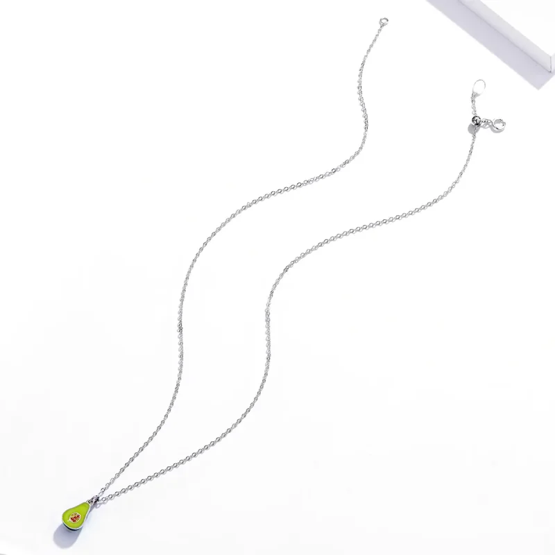 (immagine per) Collana tipo Pandora Avocado - SCN439 - Visualizza 4