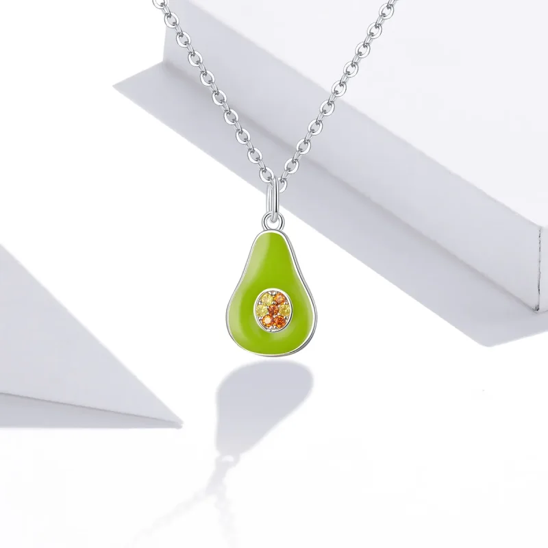 (immagine per) Collana tipo Pandora Avocado - SCN439 - Visualizza 5
