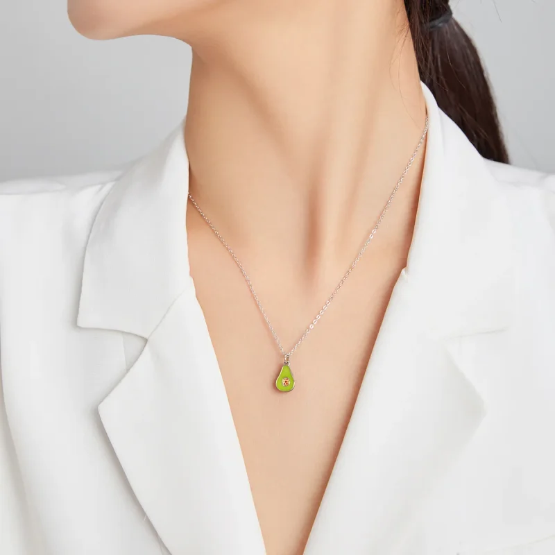(immagine per) Collana tipo Pandora Avocado - SCN439 - Visualizza 6