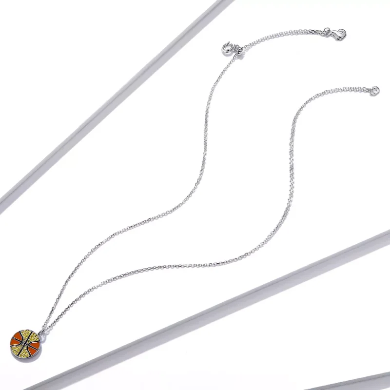 (immagine per) Collana tipo Pandora Basket Dinamico - BSN203 - Visualizza 4