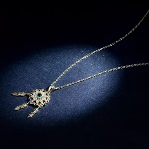 (immagine per) Collana tipo Pandora Cacciatore di sogni - SCN263-B