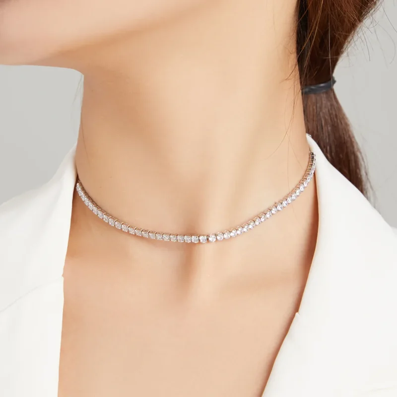 (immagine per) Collana tipo Pandora Catena splendente - SCN437 - Visualizza 7