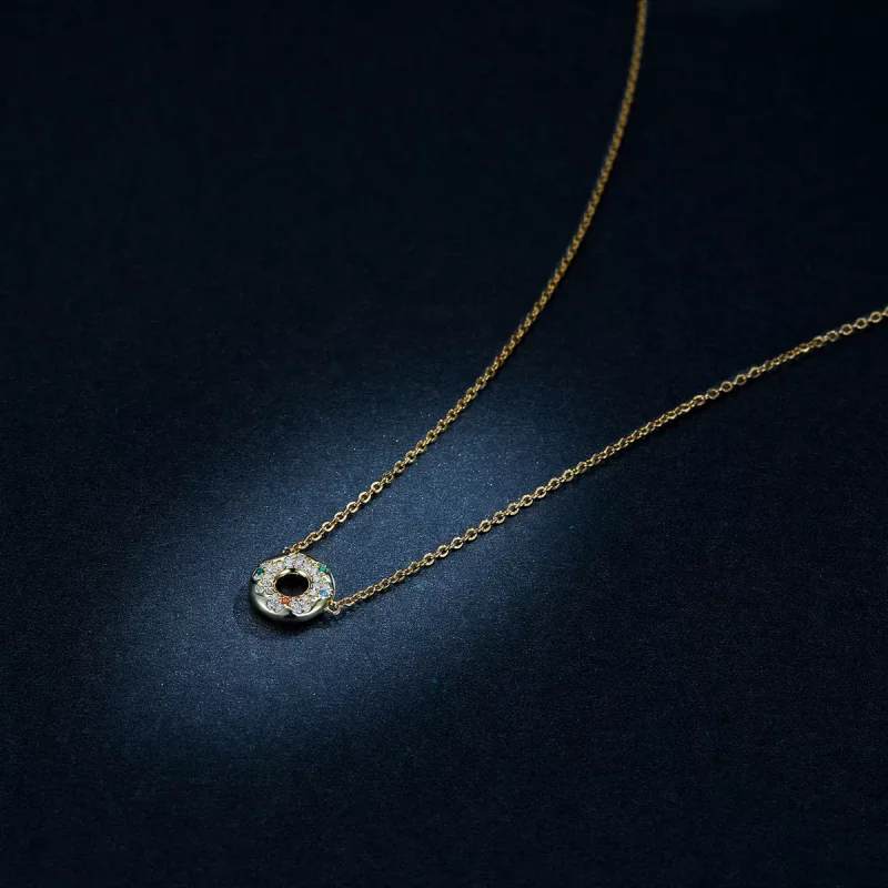 (immagine per) Collana tipo Pandora Ciambella - BSN118 - Visualizza 5