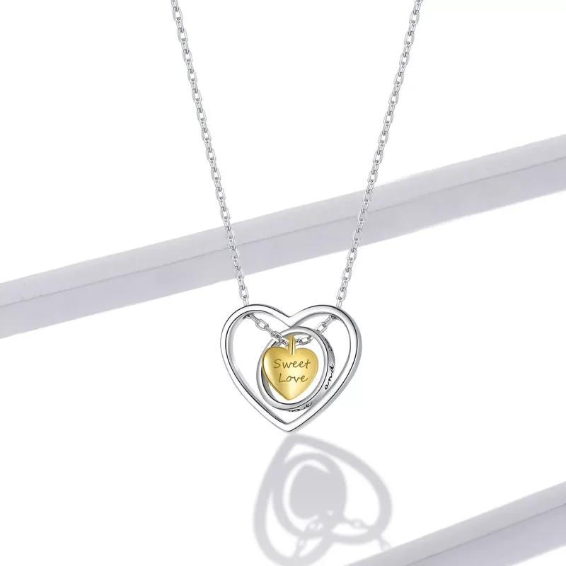 (immagine per) Collana tipo Pandora Circondato dal Cuore - BSN207 - Visualizza 6