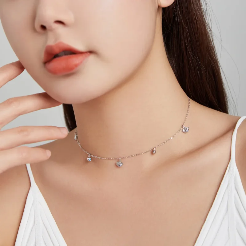 (immagine per) Collana tipo Pandora Conchiglia - SCN454 - Visualizza 7