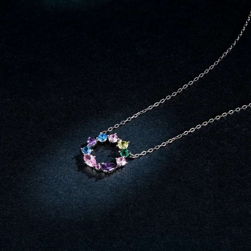 (immagine per) Collana tipo Pandora Corona fortunata - BSN178 - Visualizza 5