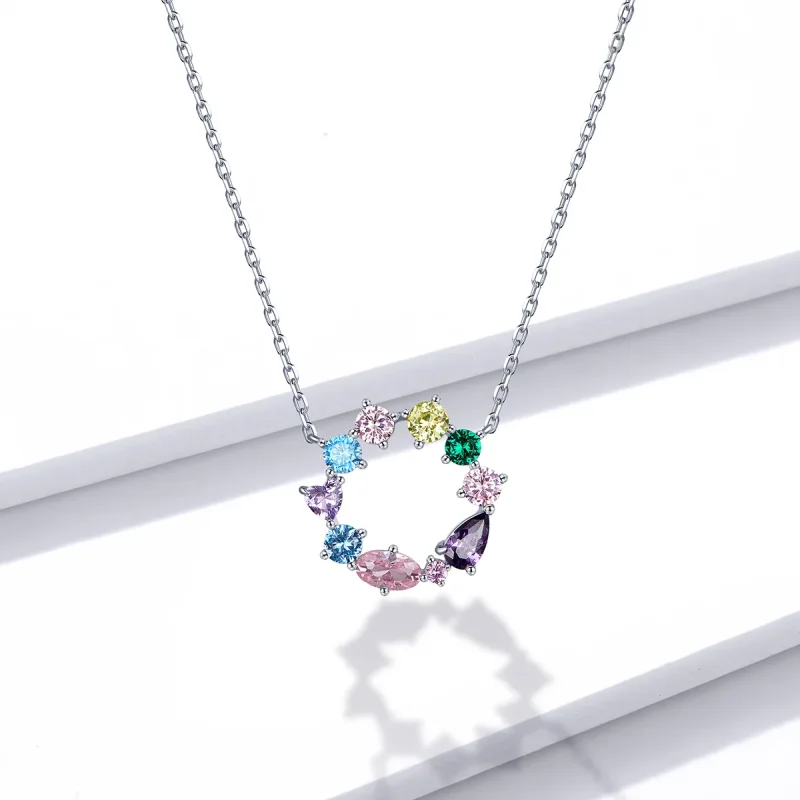 (immagine per) Collana tipo Pandora Corona fortunata - BSN178 - Visualizza 6