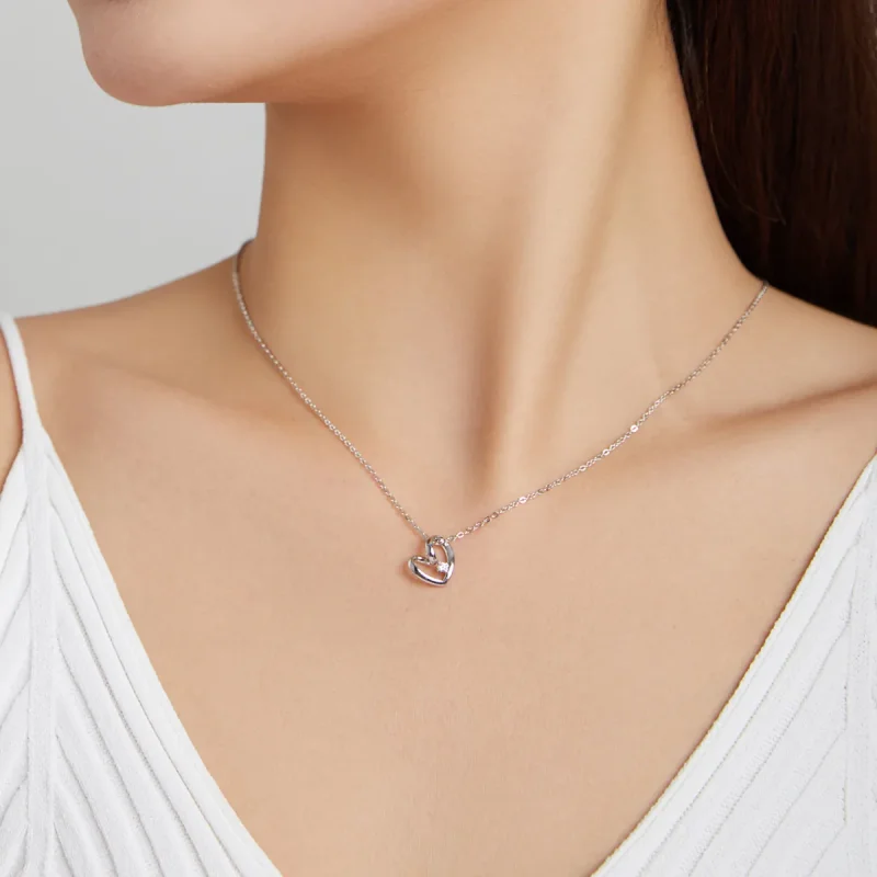 (immagine per) Collana tipo Pandora Cuore di ringraziamento - SCN450 - Visualizza 6