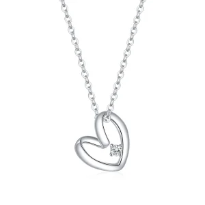 Collana tipo Pandora Cuore di ringraziamento - SCN450 (immagine per) Collana tipo Pandora Cuore di ringraziamento - SCN450