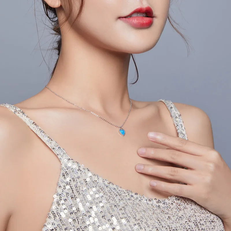 (immagine per) Collana tipo Pandora Cuore - SCN413 - Visualizza 7