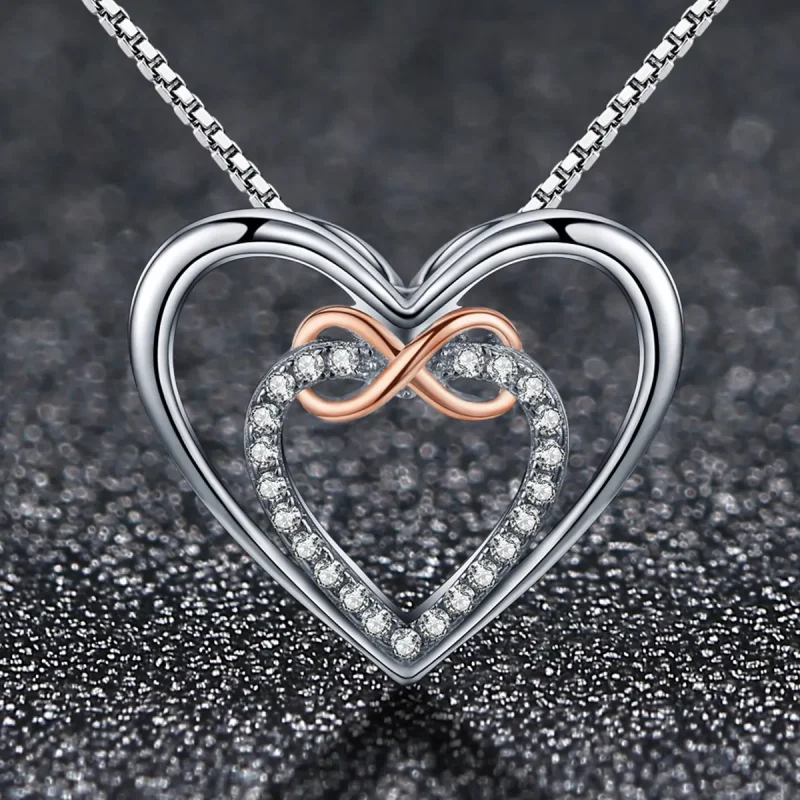 (immagine per) Collana tipo Pandora Cuore squisito - SCN121 - Visualizza 3