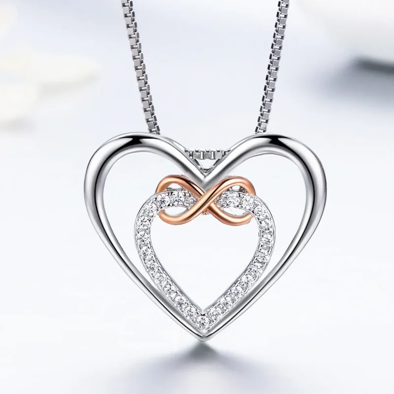 (immagine per) Collana tipo Pandora Cuore squisito - SCN121 - Visualizza 4