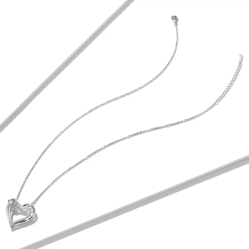 (immagine per) Collana tipo Pandora Doppio Amore - BSN240 - Visualizza 4