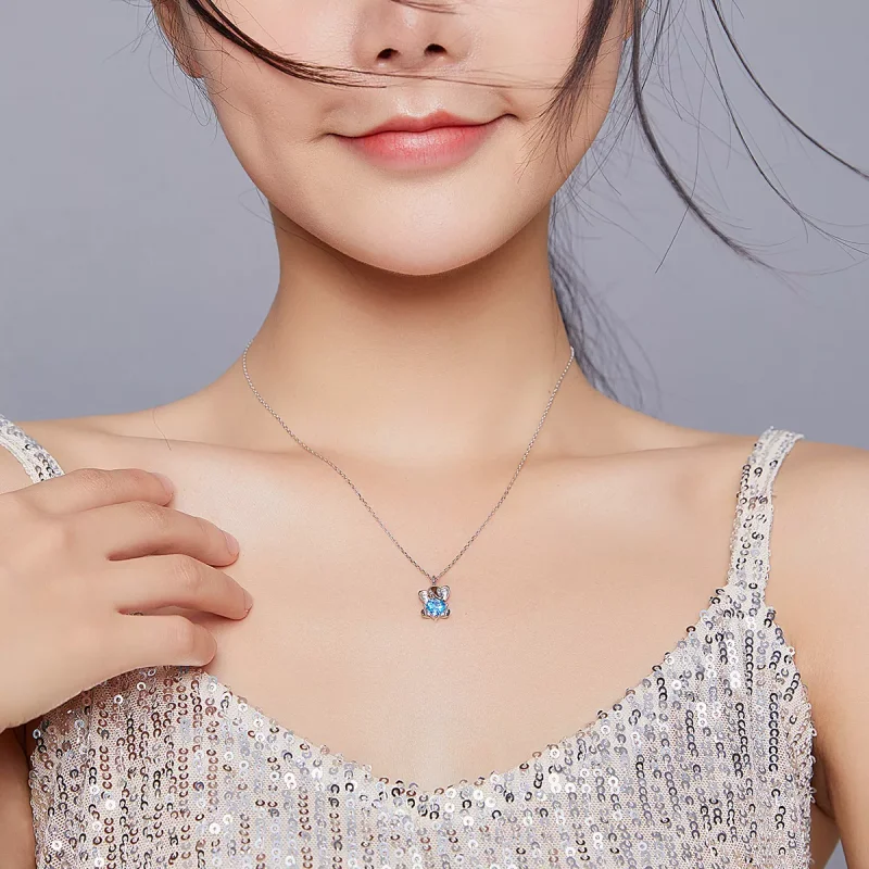 (immagine per) Collana tipo Pandora Elefante vivace - BSN180 - Visualizza 8