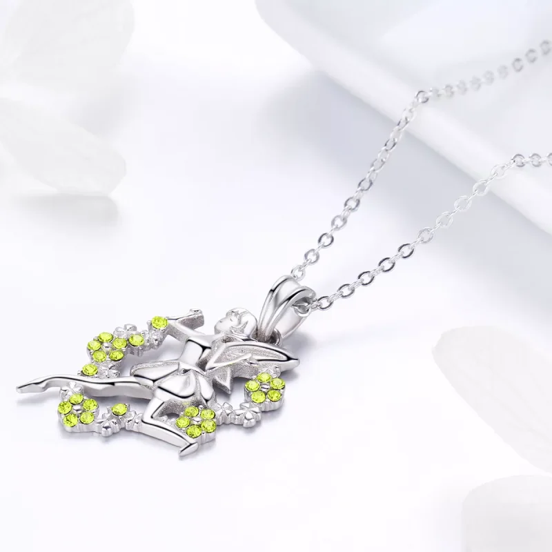 (immagine per) Collana tipo Pandora Elfo fortunato - BSN005 - Visualizza 3