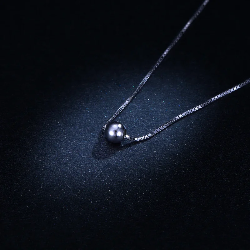 (immagine per) Collana tipo Pandora Fagiolo semplice - BSN097 - Visualizza 5