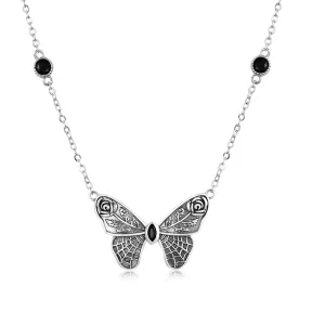 (immagine per) Collana tipo Pandora Farfalla retrò - BSN235