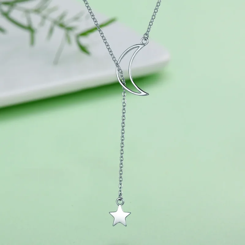 (immagine per) Collana tipo Pandora Fata della stella e della luna - SCN108 - Visualizza 4